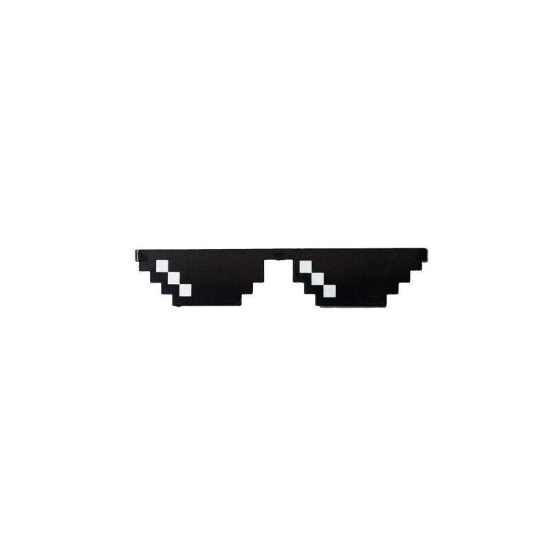 Novelty Pixel Sunglasses - Small Frame, One Row