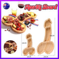 Novelty Wooden Cheese Board Platter - Large (40 cm) - view 2