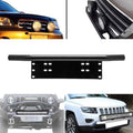 Number Plate Mount Bracket for LED Light Bar - 600 mm, Black - view 4