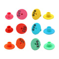 Numbered Livestock Ear Tags for Sheep, Goats and Cattle, Pack of 100 - Blue - view 3
