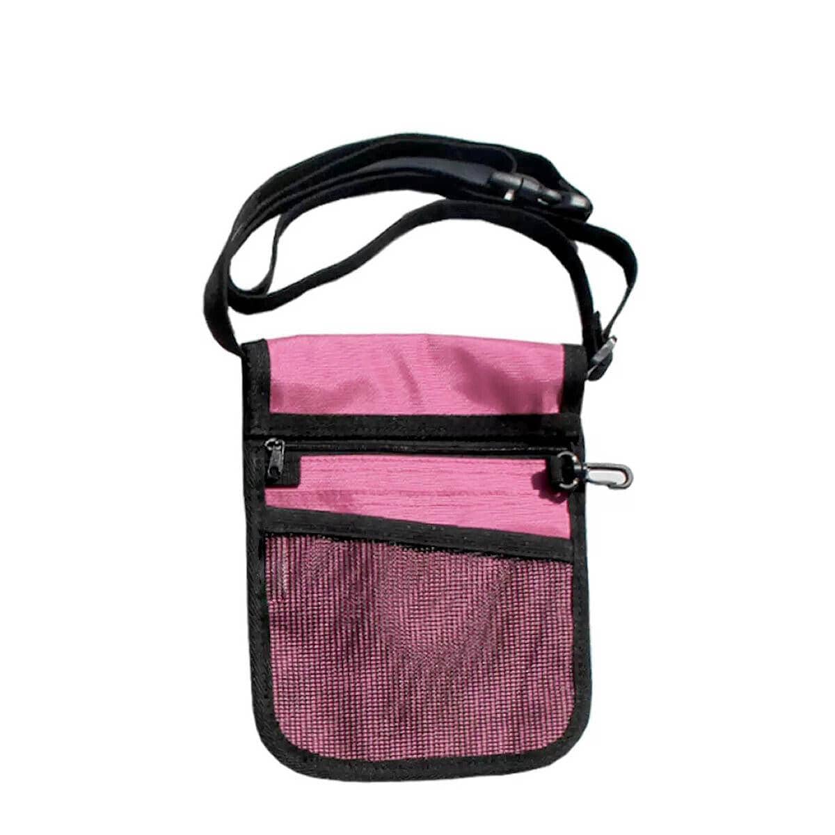 Nurse Waist Pouch Bag with Key Ring - Pink