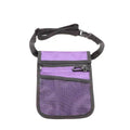 Nurse Waist Pouch Bag with Key Ring - Purple