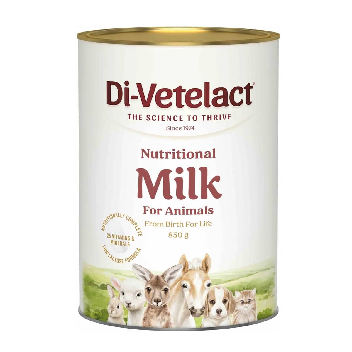 Nutritional Milk Replacer for Animals and Pets, 850 g