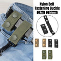 Nylon Belt Snap-On Retainer Loops, Pack of 2 - Olive Green - view 2