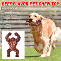 Nylon Dog Chew Toy - Beef Flavour, Gorilla Shape for Medium and Large Dogs