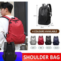 Nylon Laptop Backpack 28 x 14 x 45 cm - Red - view 2