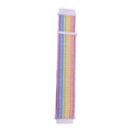 Nylon Sport Loop Watch Strap, 20 mm with Hook-And-Loop Closure - Rainbow
