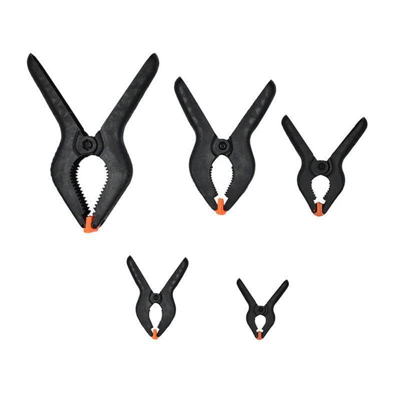 Nylon Spring Clamps Quick DIY Grip Plastic Clips - 3 Inch (7.6 cm) - view 3