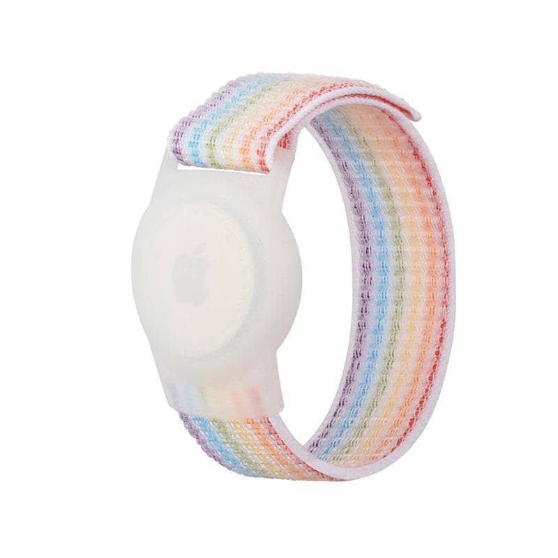 Nylon Wristband for AirTag, Large (22 x 220 mm) - Multicolour