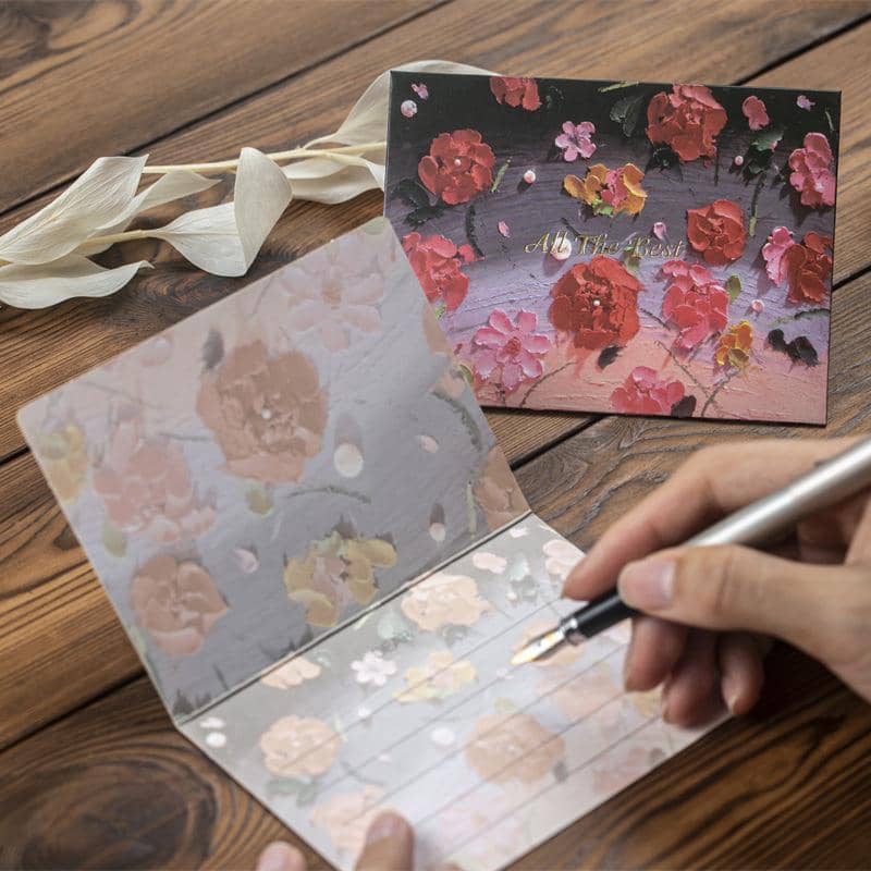Oil Painting Postcards with Envelopes and Sealing Stickers, Pack of 30 - view 4