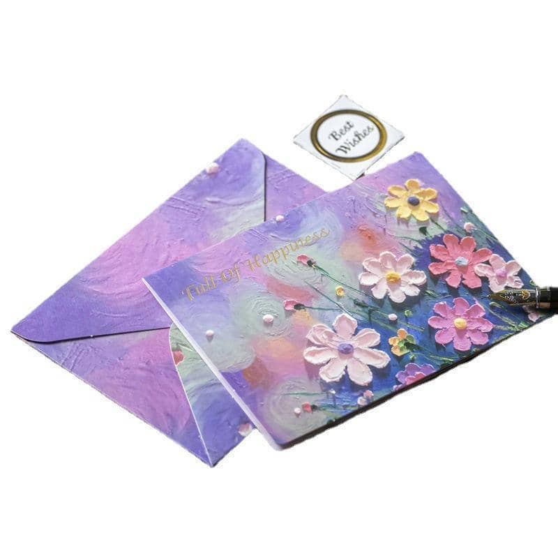 Oil Painting Postcards with Envelopes and Sealing Stickers, Pack of 30 - view 5