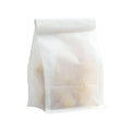 Oil-Proof Paper Bread Bags with Iron Wire Seal, Self-Standing, Pack of 50 - view 2