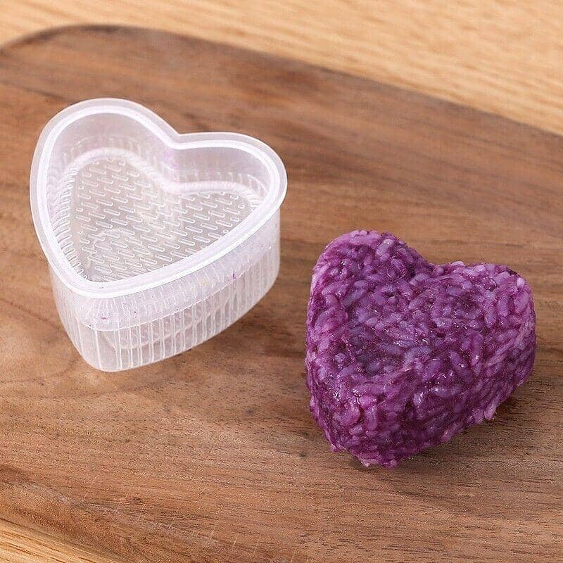 Onigiri Rice Ball Mould Set of 6, Sushi Press Maker for Bento - view 5