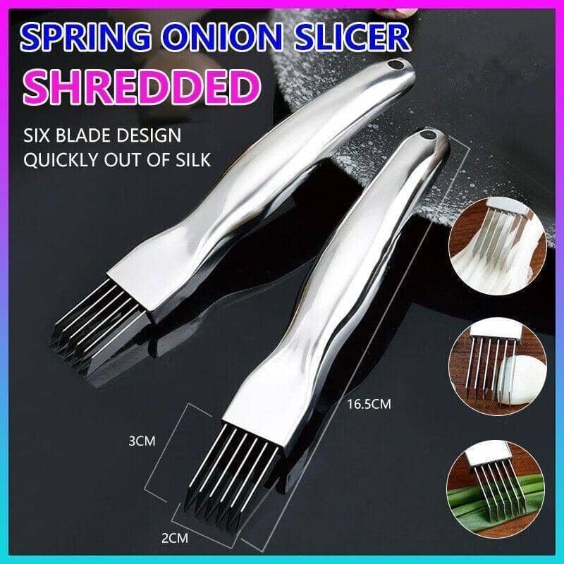 Onion Shredder Stainless Steel 16.5 x 2 cm