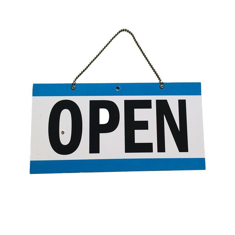 Open Closed Sign with Will Return Clock - 29 x 15 cm - view 5