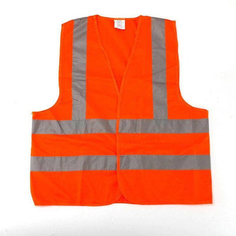 Orange High Visibility Reflective Vest - 4XL (68 x 62 cm)