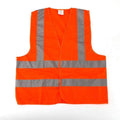 Orange High Visibility Reflective Vest - XL (68 x 56 cm)