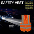 Orange High Visibility Reflective Vest - XL (68 x 56 cm) - view 2