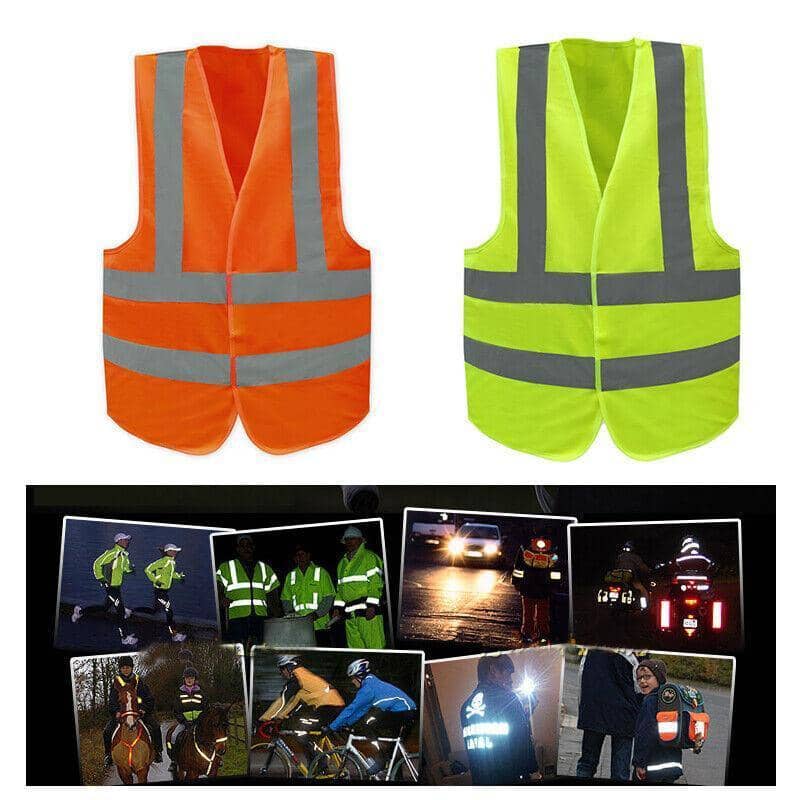 Orange High Visibility Reflective Vest - XL (68 x 56 cm) - view 3