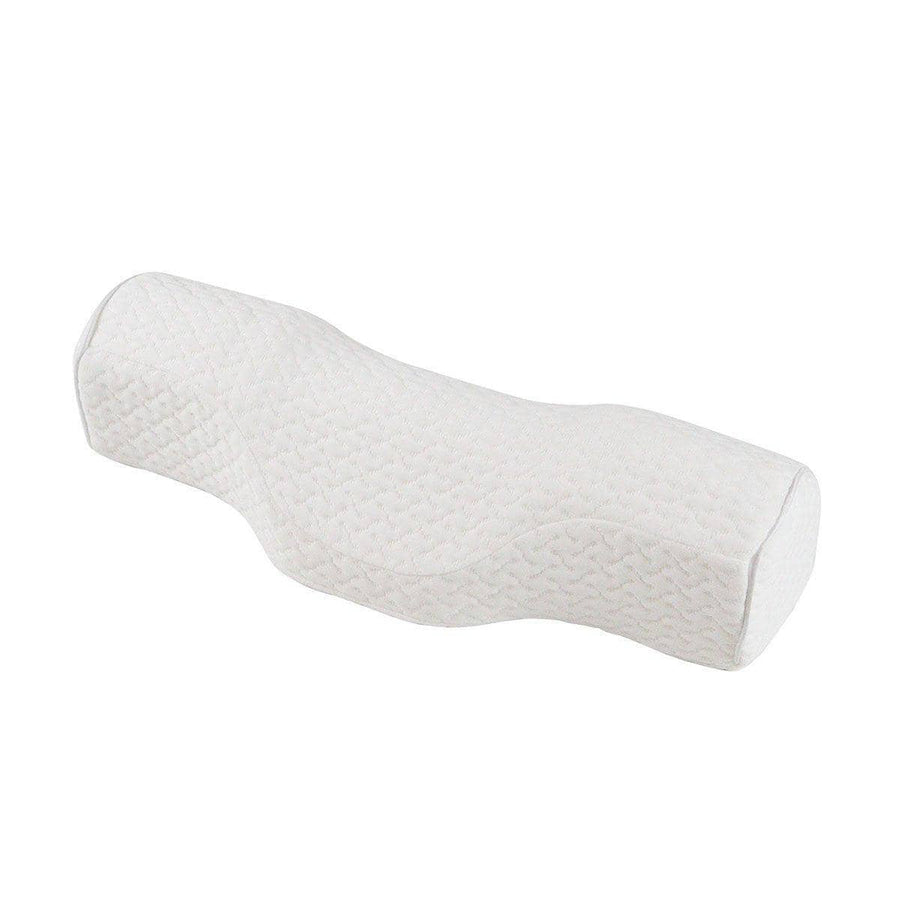 Orthopaedic Memory Foam Cervical Neck Pillow, Slow Rebound - White