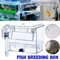 Outboard Fish Breeding Isolation Box for Aquariums, 16 x 12 x 13 cm
