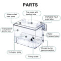 Outboard Fish Breeding Isolation Box for Aquariums, 16 x 12 x 13 cm - view 3
