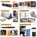 Outdoor Camping Survival Tool Set, Multi-Function Hiking Emergency Kit - view 4