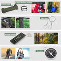 Outdoor Camping Survival Tool Set Multi Function Kit with First Aid Items - Black - view 5