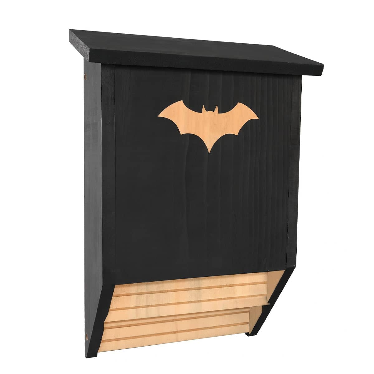 Outdoor Cedar Bat House to Attract Bats, Weatherproof Bat Box with Easy Installation - view 2