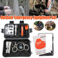 Outdoor Emergency Equipment Set with Waterproof Case