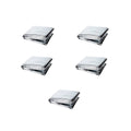 Outdoor Emergency Thermal Blankets - Double-Sided Silver, Pack of 5, 130 x 210cm