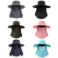 Outdoor Fisherman Hat with Neck Flap, Sun Protection Bucket Hat, Pack of 2 - Azure - view 3