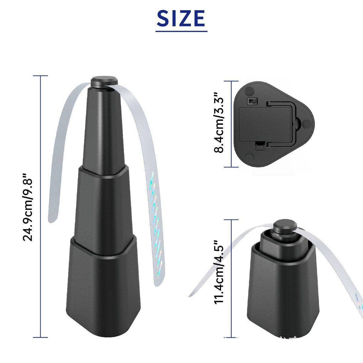 Outdoor Fly Repellent Fan, 4 Pack - Chemical-Free Insect Repeller - view 3