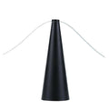 Outdoor Fly Repellent Fan for Food and Picnic Tables - Black