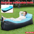 Outdoor Inflatable Sofa with Pillow, Foldable for Festivals and Camping