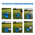 Outdoor Pop up Changing Tent Shower Shelter for Camping and Beach, 120 x 120 x 190 cm - view 4