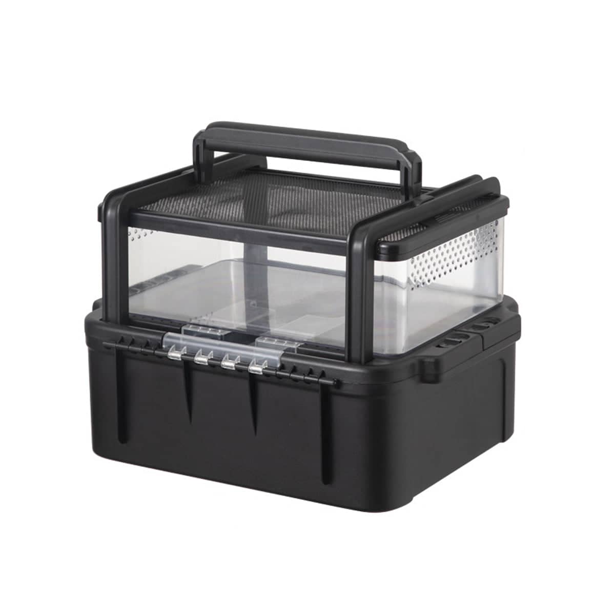 Outdoor Reptile Tank, Ventilated Terrarium for Lizards, Snakes and Turtles - 37 x 30 x 24cm - view 2