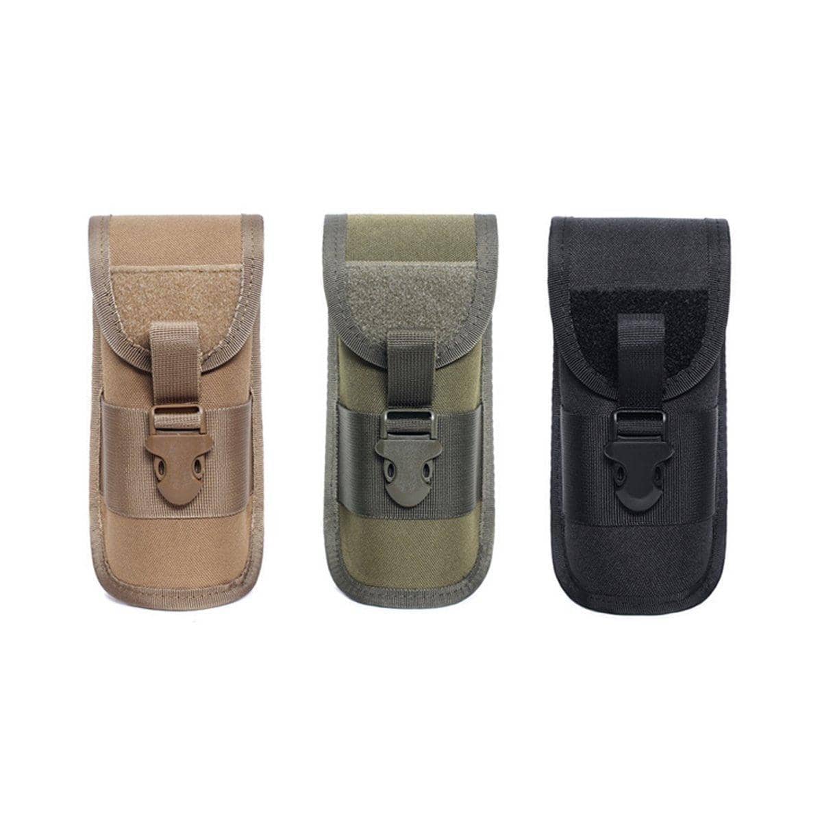 Outdoor Sunglasses Case with MOLLE Webbing and Carabiner, Pack of 3 - view 2