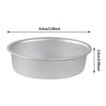 Oval Aluminium Non-Stick Cheesecake Moulds, Pack of 20 - view 3