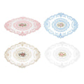 Oval Lace Placemats, 31 x 42 cm, Pack of 4 - White - view 3
