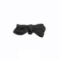 Oval Shoelaces 120cm for Sneakers and Shoes - Black