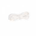 Oval Shoelaces 120cm for Sneakers and Shoes - White