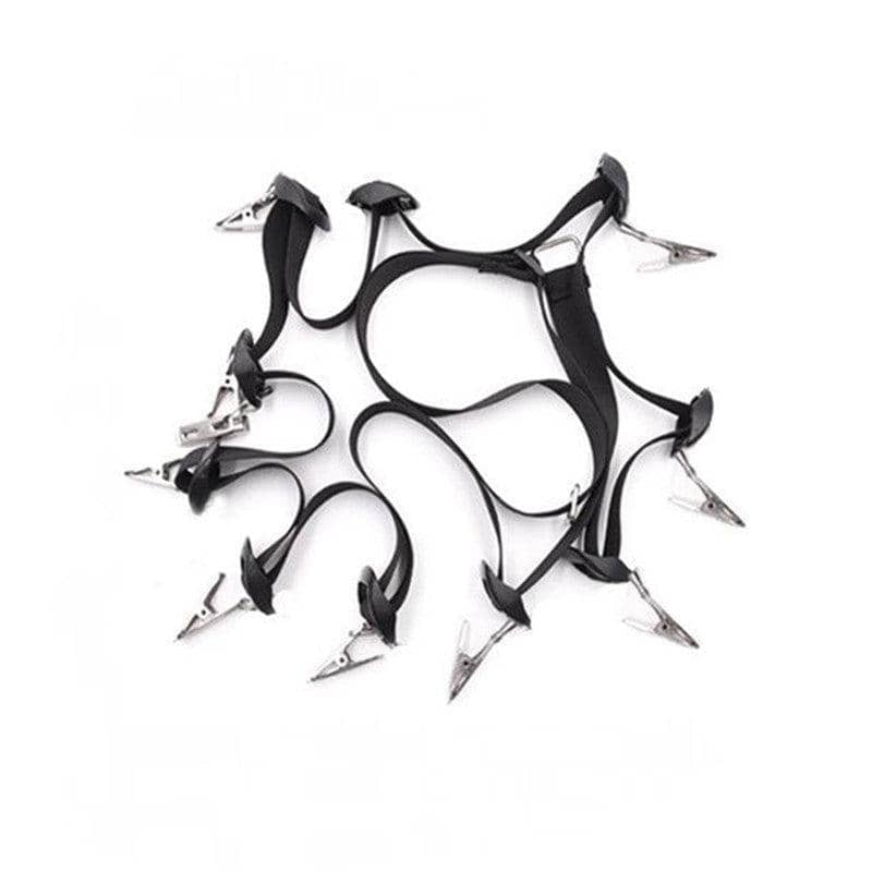 Over Door Baseball Cap Rack Hat Holder - 10 Clips