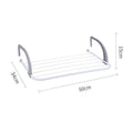 Over Door Hanging Laundry Drying Rack with 6 Rails - view 3
