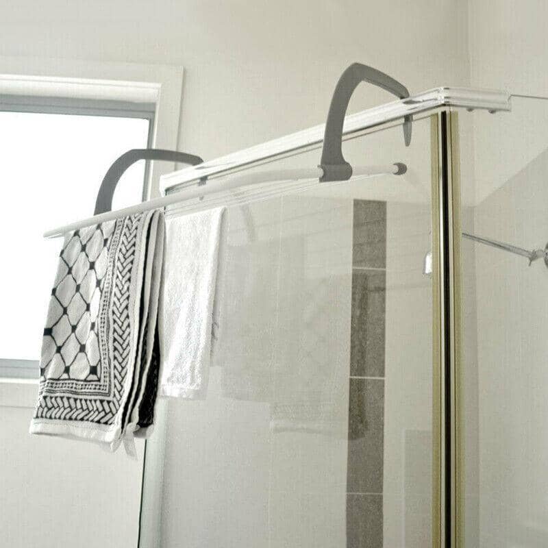 Over Door Hanging Laundry Drying Rack with 6 Rails - view 5