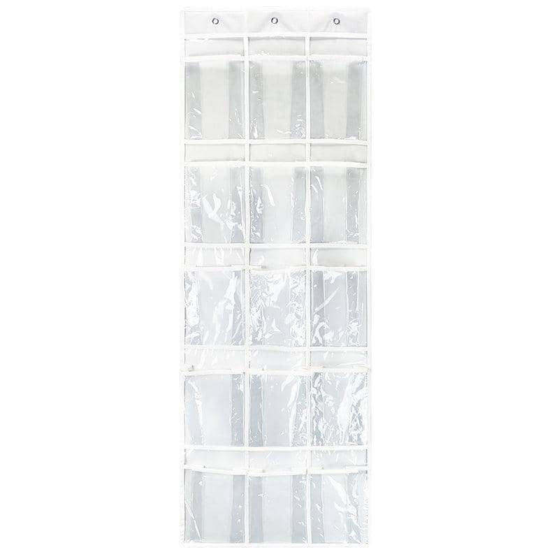 Over Door Hanging Organiser with 15 Clear Pockets, 45 x 132 cm - view 2