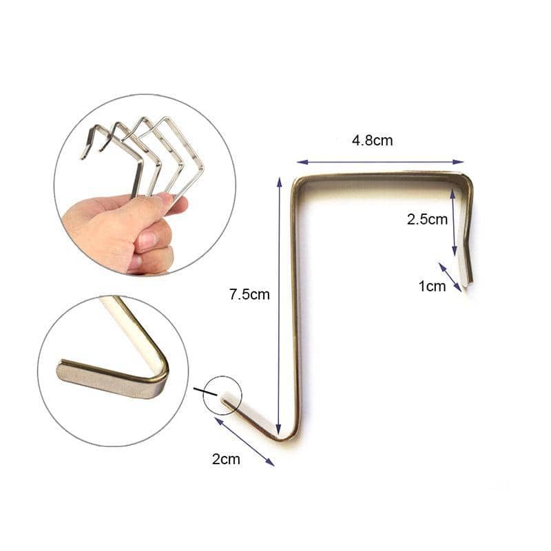 Over Door Hanging Organiser with 15 Clear Pockets, 45 x 132 cm - view 4