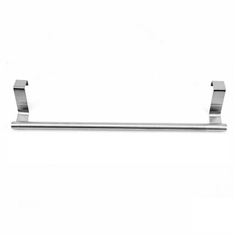 Over Door Towel Rack in Stainless Steel - 36 cm