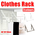Over the Door Clothes Rack, Foldable and Adjustable - Bronze Grey - view 2