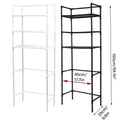 Over-Toilet Bathroom Storage Rack - Black, 150 cm - view 4